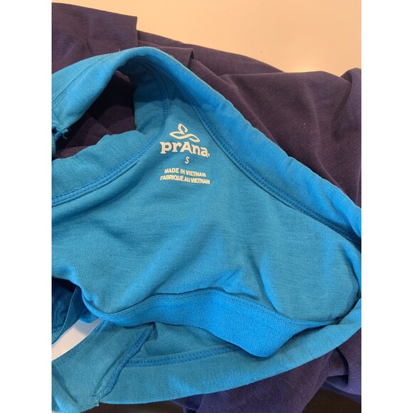 Prana Womens Cali A-Line Dress Outdoors Active Athletic Built In Bra Purple Sz S - Picture 4 of 4